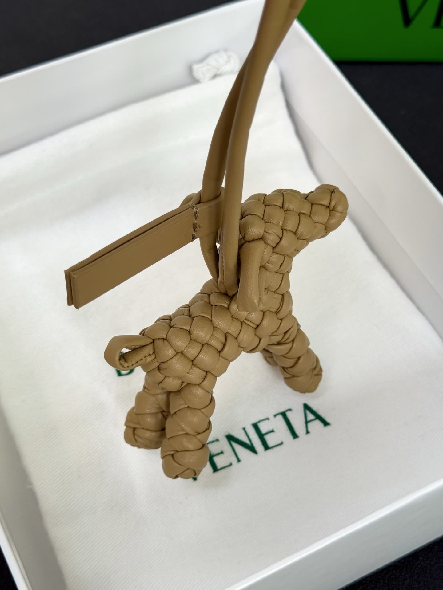 Bottega Veneta Leather Lamb Charm